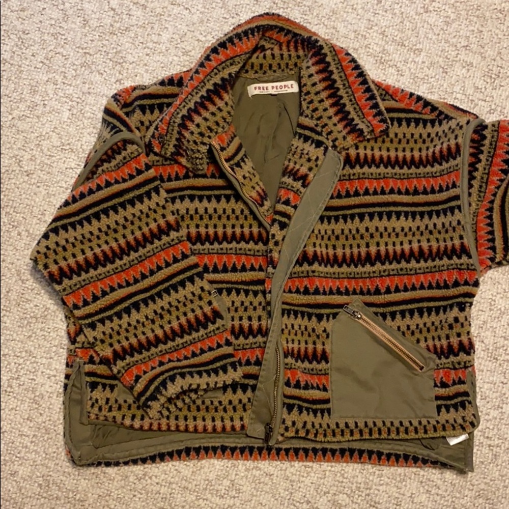 Free People Vintage Fleece Jacket